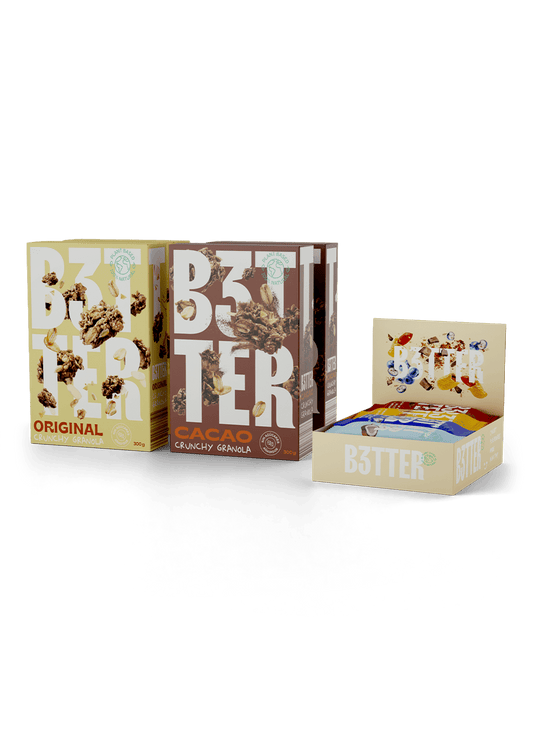 4 PACK GRANOLA MIX + VARIETY BARS