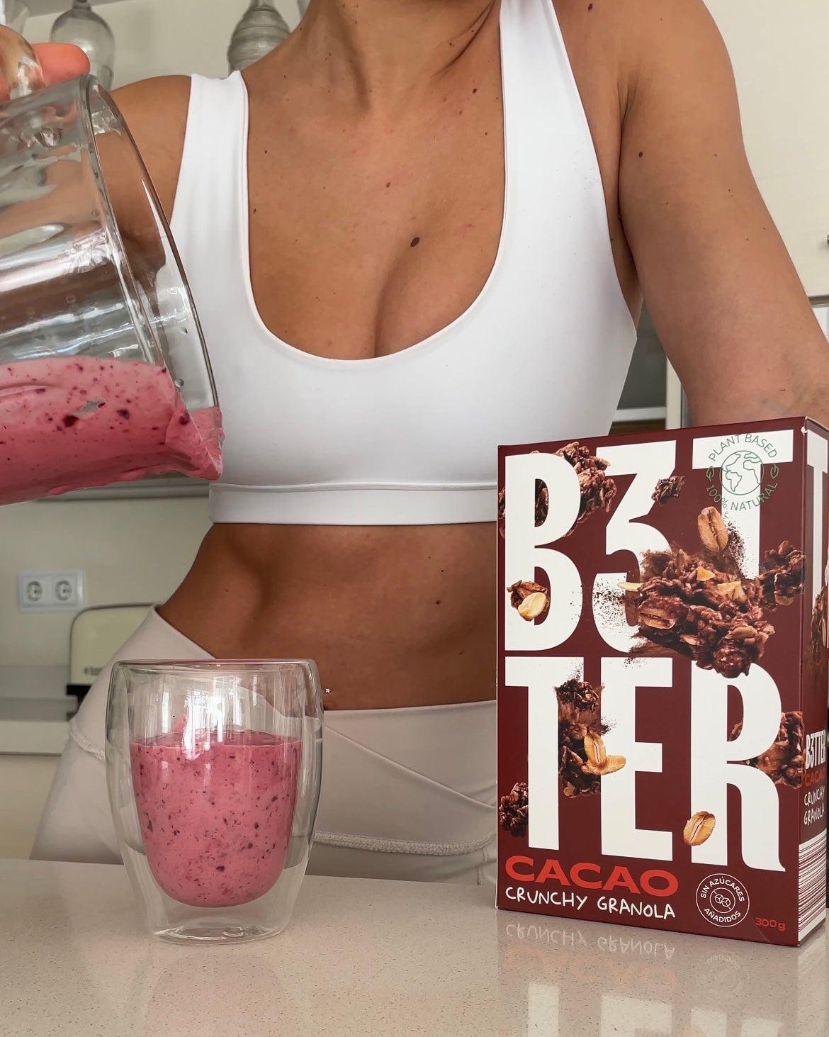 B3TTER Cocoa Crunchy Granola