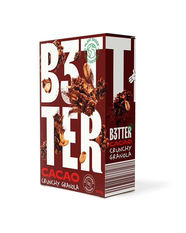 B3TTER Cocoa Crunchy Granola
