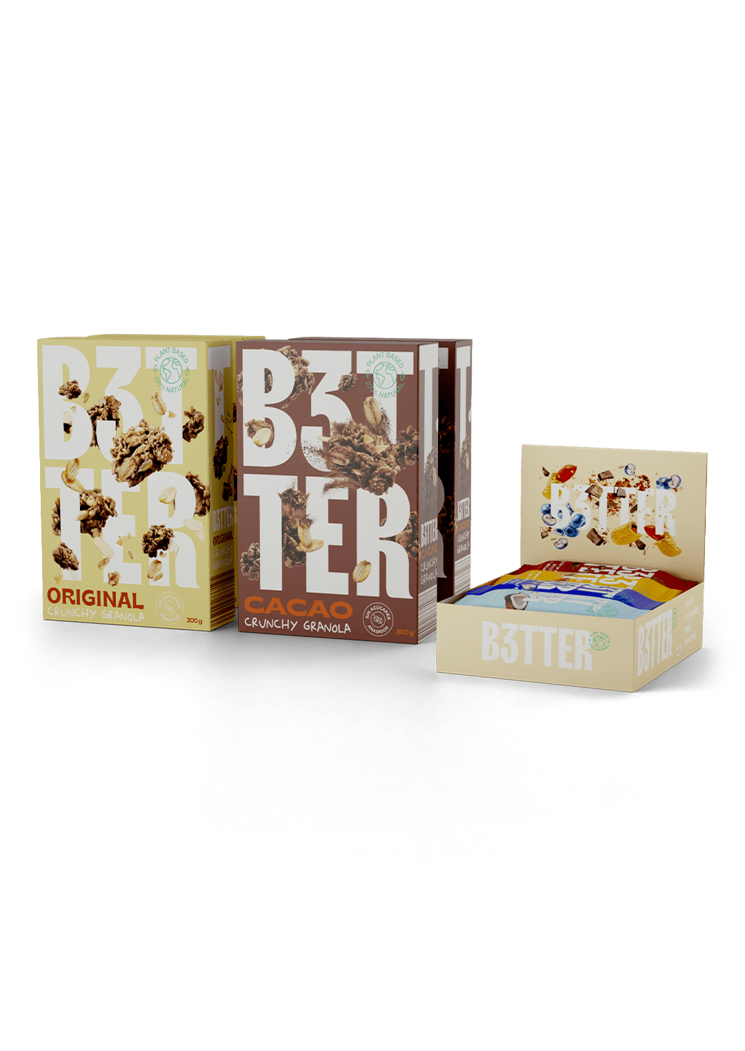 4 PACK GRANOLA MIX + VARIETY BARS