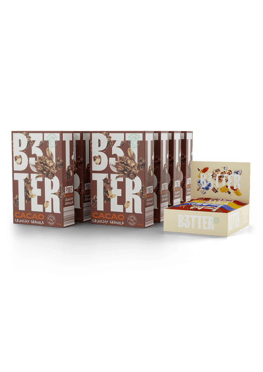 8 PACK CACAO GRANOLA + VARIETY BARS