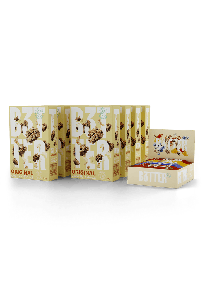 8 PACK ORIGINAL GRANOLA + VARIETY BARS