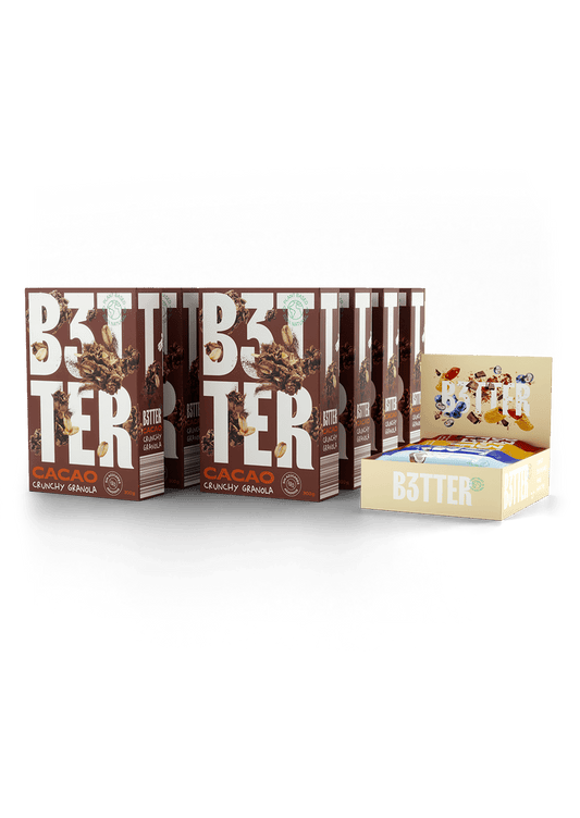 8 PACK CACAO GRANOLA + VARIETY BARS