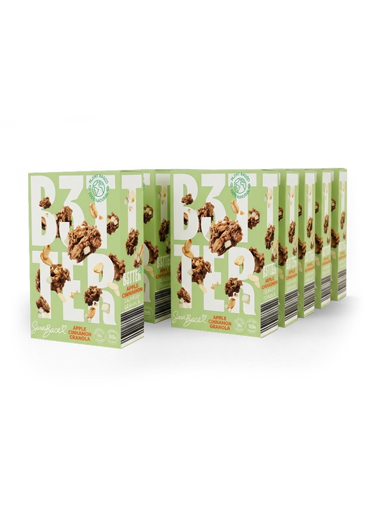 8 PACK Apple Cinnamon Granola X Sara Bace