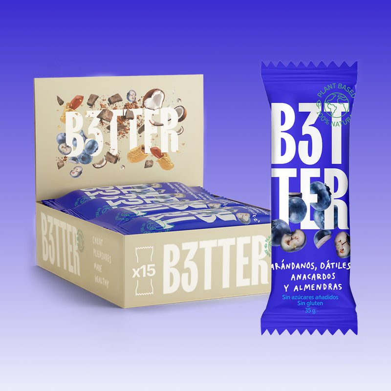 15 box arándanos bars