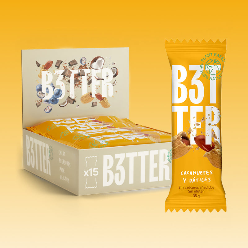 15 box cacahuete bars