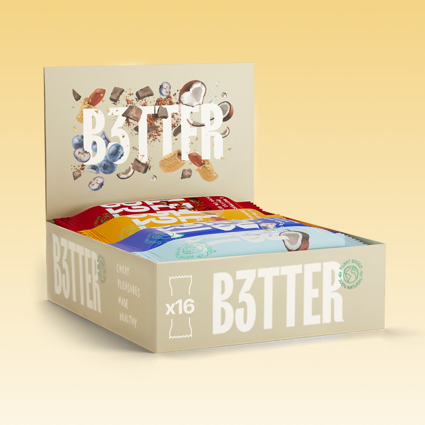 16 box variety bars