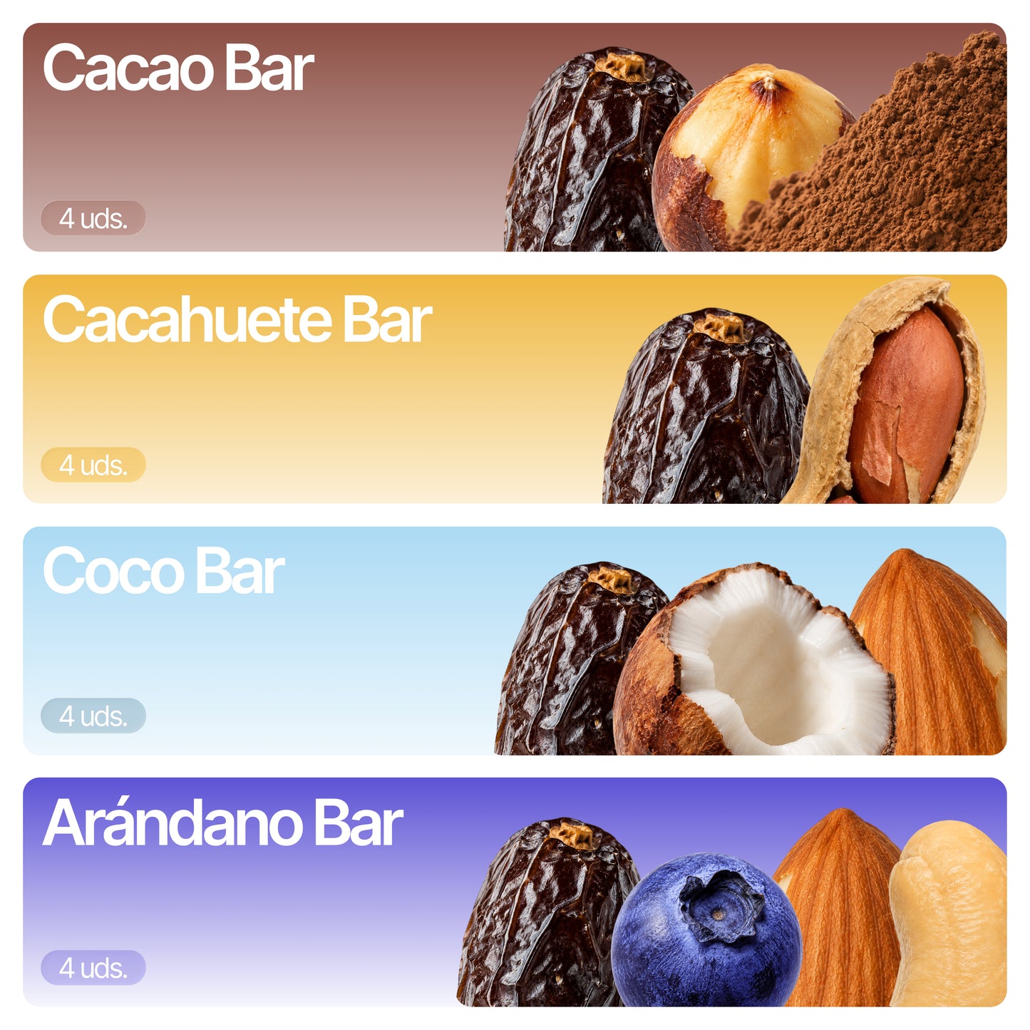 16 box variety bars